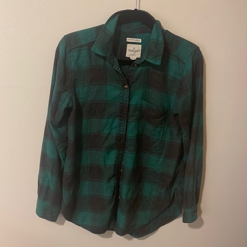Green flannel